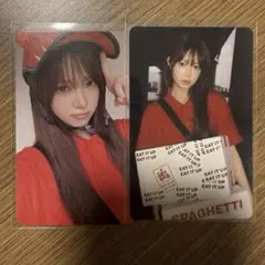 Le Sserafim ホンウンチェspaghettiトレカ