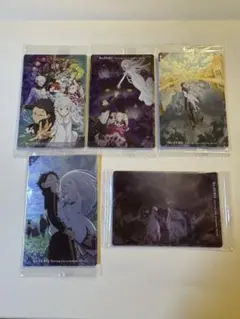 リゼロウエハース Vol.5 ビジュアルカードコンプ5種セット