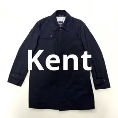 ✨美品 希少 Kent ケント ステンカラーコート ライナー付 裏地 ストライプ