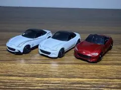 トミカ ロードスター 3台セット イオン限定 白