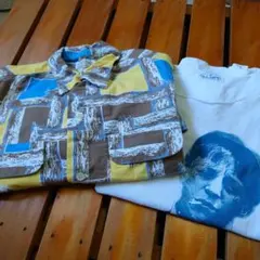 o.c style o.c crew　半袖Tシャツと柄シャツ　セット