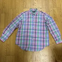 Ralph Lauren チェック柄 長袖シャツ XL