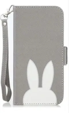 iPhoneケース iPhone14プラス ウサギ耳デザイン 手帳型ケース