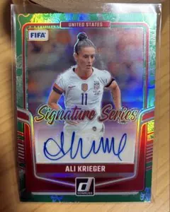Ali Krieger autograph 27/99 PANINI
