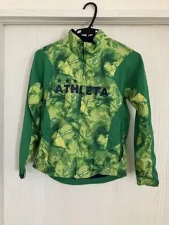 ATHLETA カモフラージュウィンドブレーカー 140