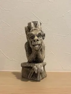 【完品】セワポロロ　アイヌ　木彫り　網走　招福の使者　民芸品　工芸品 セワポロロ】招福の使者 アイヌ 北海道網走 民芸工芸品 木彫り 大広