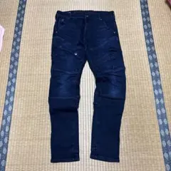 新品タグ付き】ジースターロウ CONTR WIDE PLEAT JEANS - メルカリ