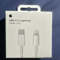 Apple USB-C to Lightning ケーブル 1m