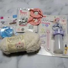 ダイソー　リリアン　毛糸deリリアン　ポンポン ふわふわボール くるみボタンのサムネイル