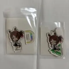 ウマ娘 ファインモーション アクリルスタンド キーホルダー ダイソー