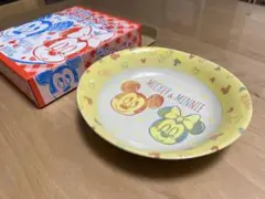 つやつやオーバルカレー皿　ミッキー & ミニー 陶器皿