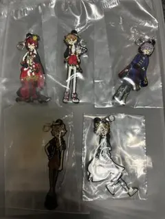 ツイステ ラバーストラップ 一番くじ 5点セット