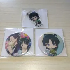 薬屋のひとりごと オンラインくじら 缶ミラー アクリルチャーム 猫猫 壬氏