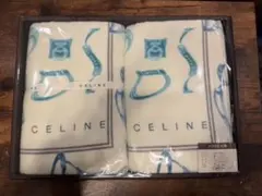 【未使用】CELINE セリーヌ バスタオル 2枚セット60×120のサムネイル