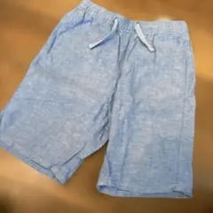 H&M ライトブルー ハーフパンツ 128cm