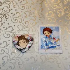 あんスタ スタフォニ 天満光 ハート缶バッジ 3周年カード