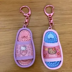 Hello Kitty ハローキティ　ミニサンダル　キーホルダー　2個セットのサムネイル
