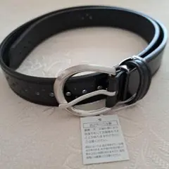 黒 レザー ベルト