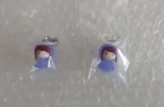 アイカツ めじるしアクセサリー ガチャ 紫吹蘭 2個セット