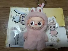 ラブブ PIN FOR LOVE アルファベット イニシャル　ぬいぐるみ【G】