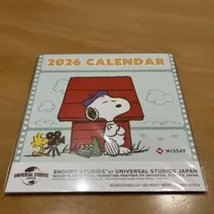 2026年卓上カレンダー スヌーピー