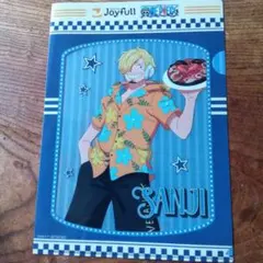 ワンピース　ジョイフルコラボクリアファイル　サンジ