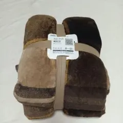 NITORI　フリースブランケット 130x150 cm ブラウン系