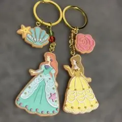 ディズニープリンセス キーホルダーセット