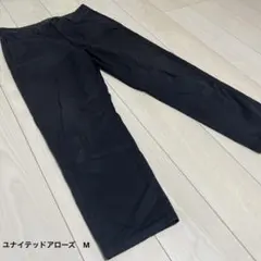 ユナイテッドアローズ　メンズ　パンツ　チノパンネイビー　七分丈　コットン　Mのサムネイル