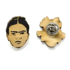 LETTER CRAFT FAMOUS FACE PINS FRIDAKAHLO
