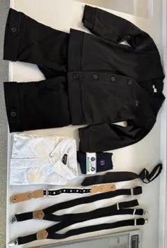 キッズフォーマル６点セット　110〜120cm ブラック