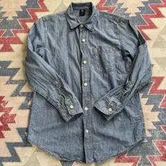 春物！GAP kids デニムシャツ XL 150cm