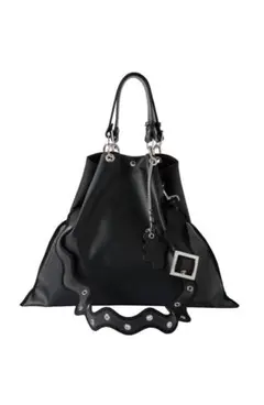 【未使用】ノリエノモトnori enomoto 黒ショルダーバッグ＋カードケース nori enomoto ノリエノモト ショルダーバッグ - 黒 【古着