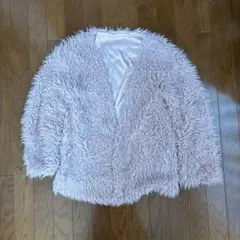 AS KNOW AS アズノゥアズ ピンク ファーコート M