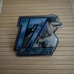 阪神タイガース 青柳晃洋 ピンバッジ 背番号17