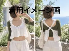FOREVER 21 ノースリーブ チュニック ホワイト