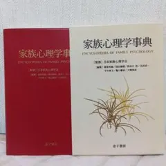 家族心理学事典 〔監修〕日本家族心理学会　金子書房　黄色マーカーなどアリ