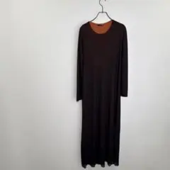 ワンピース ロング 長袖