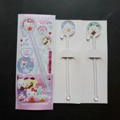 サンリオキャラクターズ　アクリルマドラー　シナモロール　ポチャッコ