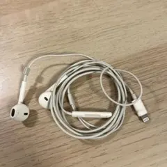 Lightning イヤフォン ホワイト