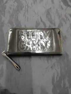 (A) SEE BY CHLOE シルバー長財布