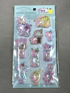サンリオキャラクターズ シェイカーステッカーズ シャカシャカ シール