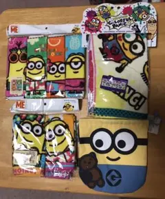 USJ ミニオンズ タオル 巾着袋 4点セット
