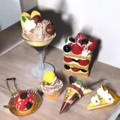 食品サンプル デコ デザート スイーツ ストラップミニ まとめ売り