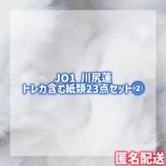 JO1 川尻蓮 23点セット②