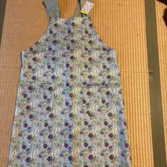 Natural 花柄エプロン