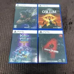 PS5 ゲームソフト 4本セット