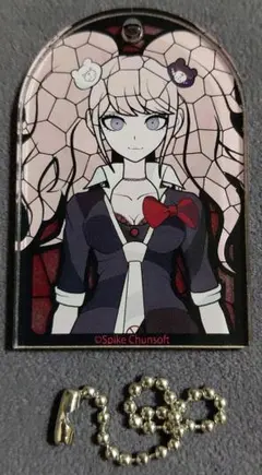 ダンガンロンパ 江ノ島盾子 愛の鍵キーホルダー チャーム キーチェーン 絶望 ダンガンロンパ 江ノ島盾子 愛の鍵キーホルダー チャーム キー