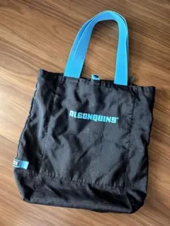 【希少】ALGONQUINS アルゴンキン トートバッグ ブラック×ブルー