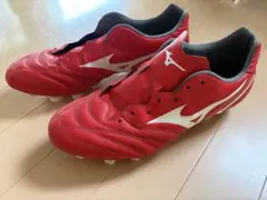 ミズノサッカースパイク エストレーラ NEO2 レッドホワイトモデル